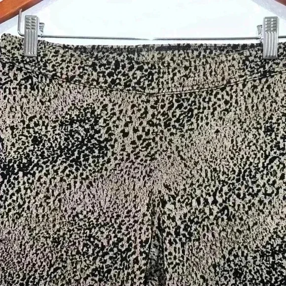 Free People Knit Leggings in Leopard Print Combo / Tan, Beige, Black / Size S - Picture 5 of 14